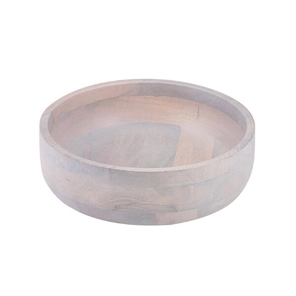 Ladelle Hampton Wooden Salad Mixing Bowl 30cm Large Multi-Purpose Reusable