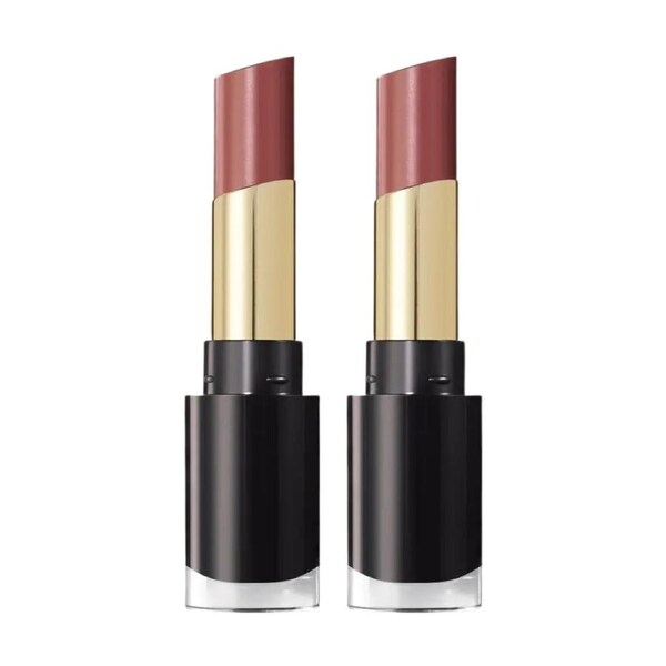2 x Revlon Super Lustrous Glass Shine Lipstick 3.1g - 020 Nude Illuminator