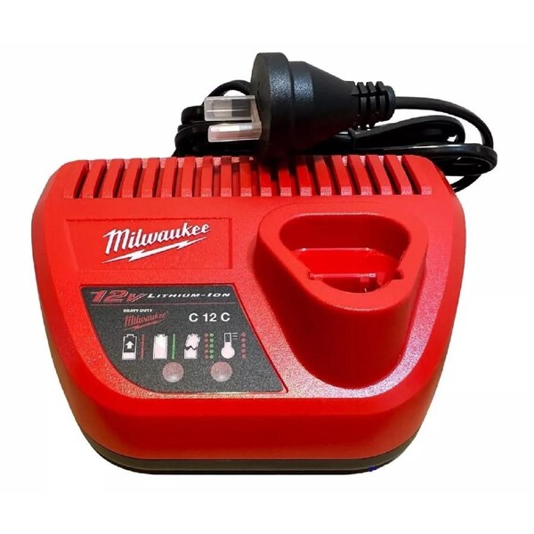 BRAND NEW MILWAUKEE C12C BATTERY CHARGER M12 12V 240V