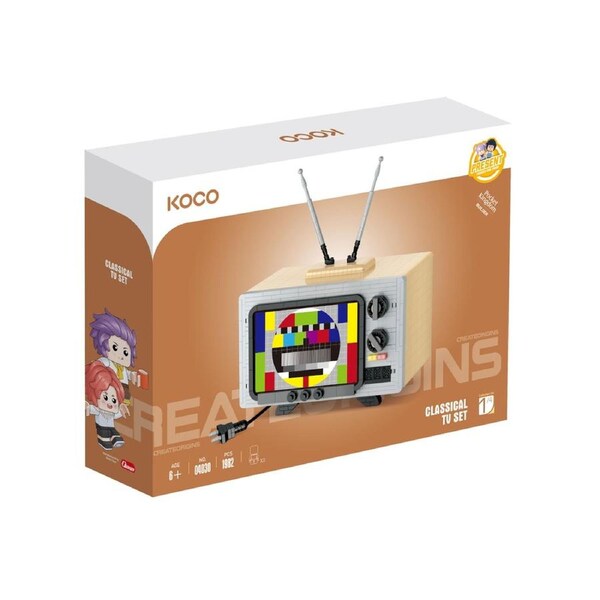 Koko Bricks Classical TV Set 2280 Pieces