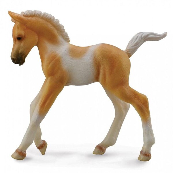 Collecta Pinto Foal Walking Palomino
