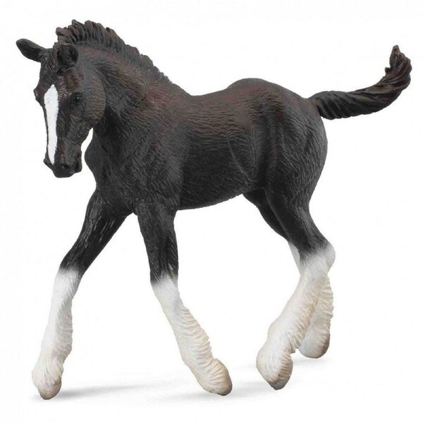 Collecta Shire Horse Foal Black