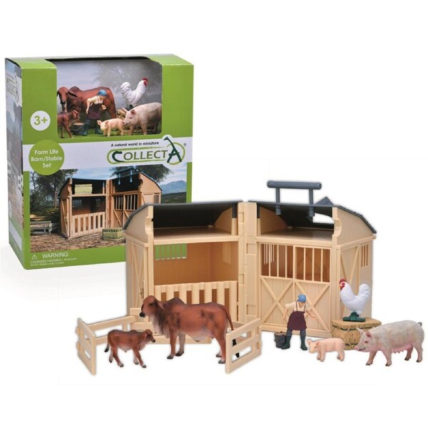 Collecta Barn/Stable Farm and Accessories