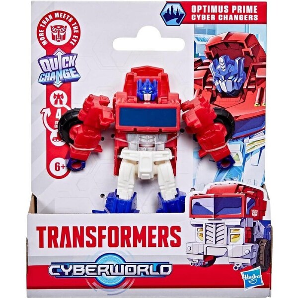 Transformers Cyberworld Cyber Changers Optimus Prime Action Figure