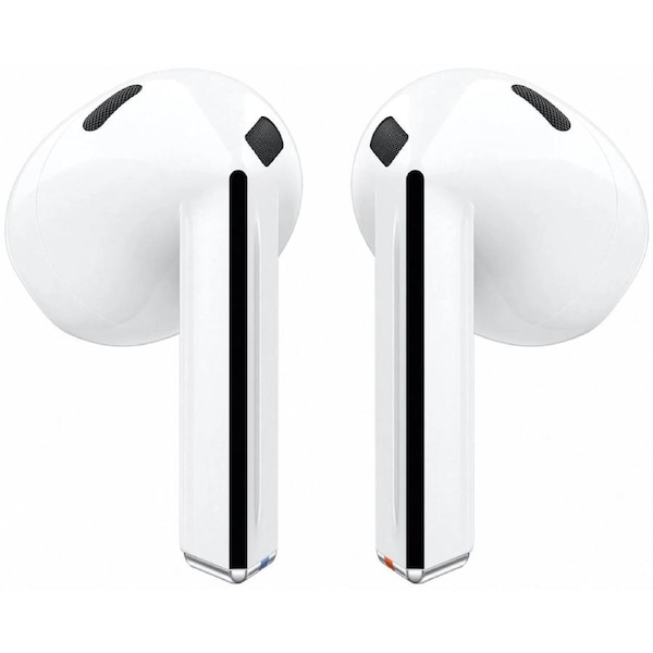 Samsung Galaxy Buds3 - White (Sm-R530Nzwaasa), Active Noise Cancellation,Ergonomic Design,Immersive Sound,Bluetooth V5.4,48Mah, Ip57,1 Year Warranty