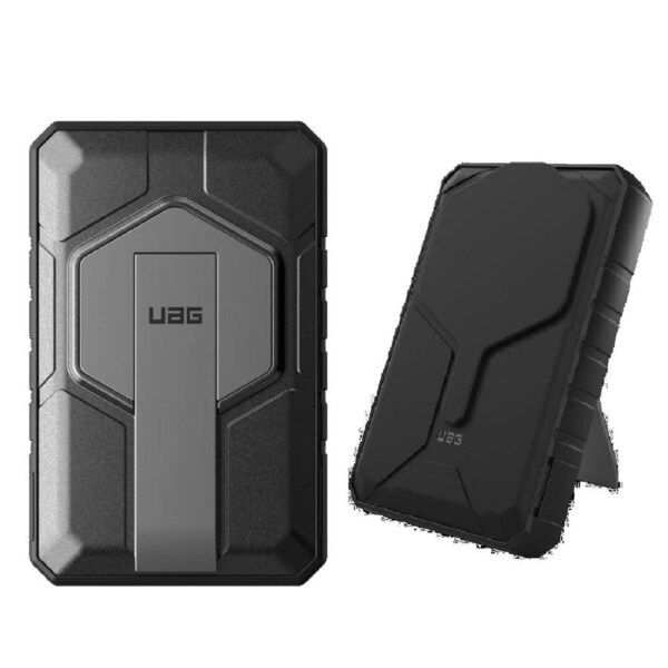 UAG Rugged Wireless Power Bank 10k mAh + Stand- Black/Grey