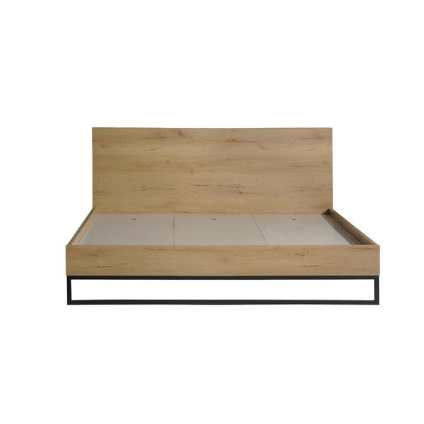 Coogee Double Bed Frame Oak