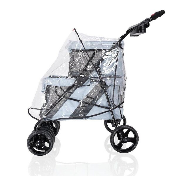 Ibiyaya Universal Waterproof Raincover For Pet Stollers/Prams/Carriers