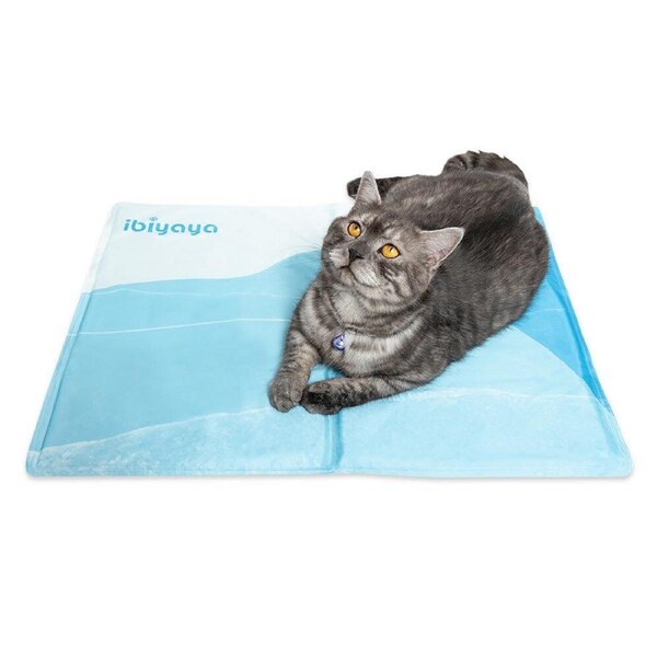 Ibiyaya Chill Pad Dog/Cat Self Cooling Mat 50x65cm Ocean Breeze