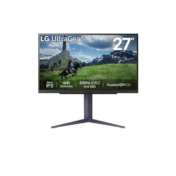 LG UltraGear QHD HDR Nano IPS 1ms Response Gaming Monitor 27 Inch 180hz