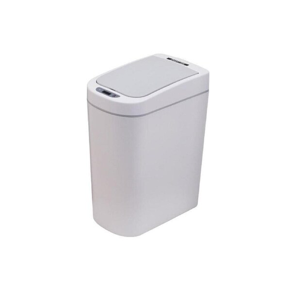 Smart Bin 7L Bathroom Waste Container Motion Sensor Detection 34cm White