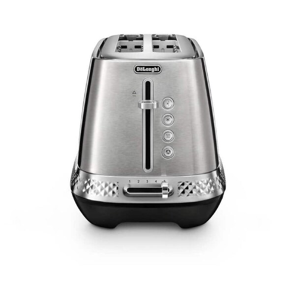 DeLonghi Diadema 2 Slice Toaster Metal CTV3003M