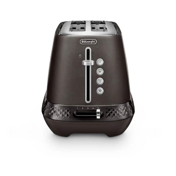 DeLonghi Diadema 2 Slice Toaster Onyx Black CTV3003BK
