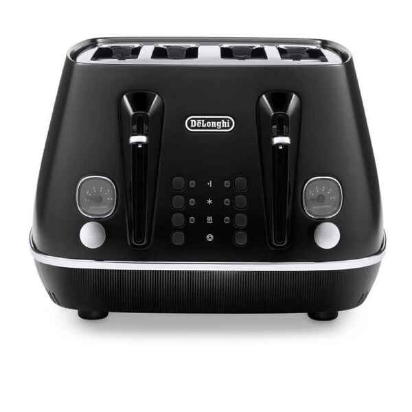 DeLonghi Distinta Moments 4 Slice Toaster Black CTIN4003BK