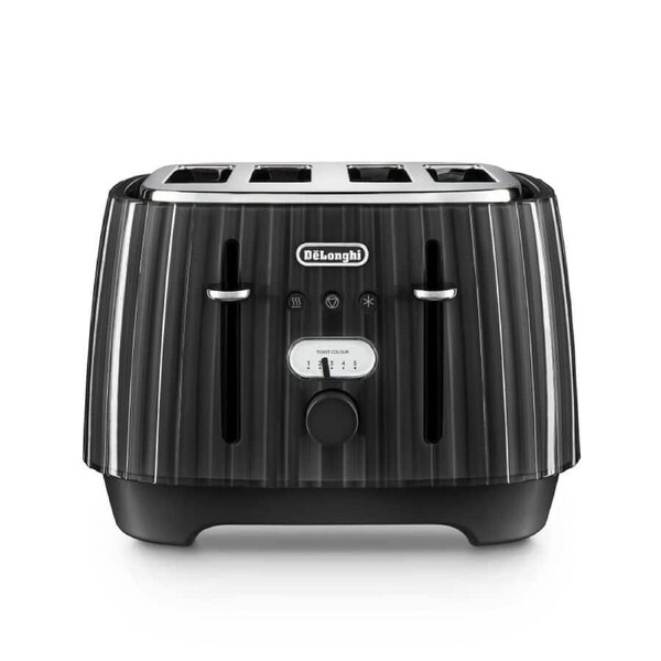 DeLonghi Ballerina 4 Slice Toaster Black CTD4003BK