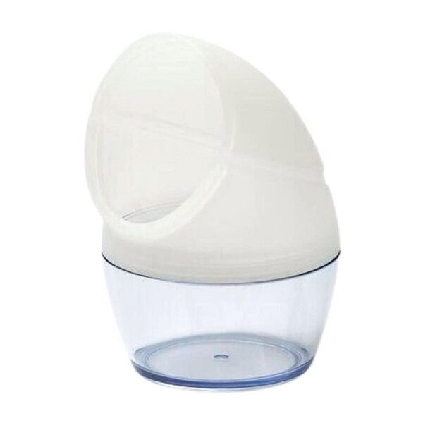 Prepara Zip Top Pop Savor Salt Pig Condiments Storage Container 13.5cm White
