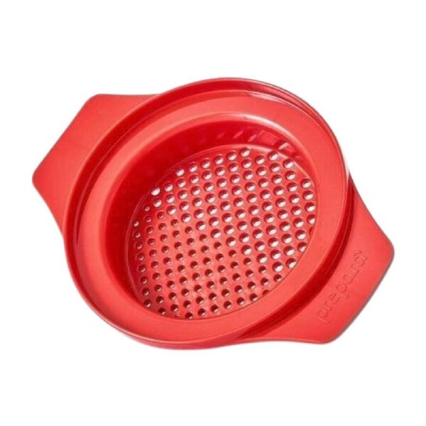 Prepara Can Drainer Tuna/Vegetables Kitchen Food Strainer 14.6cm Red