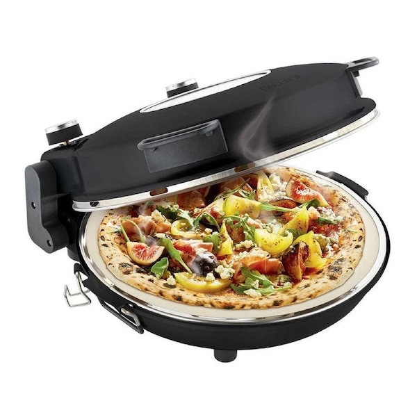 Baccarat Gourmet Pizza Maker - Electric Kitchen Fresh Frozen Ceramic Cooker Baker Oven