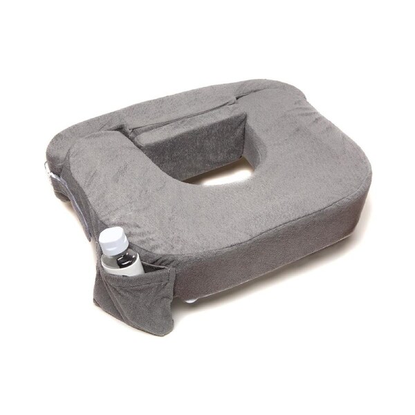 My Brest Friend Twin Deluxe Breastfeeding Pillow - Grey