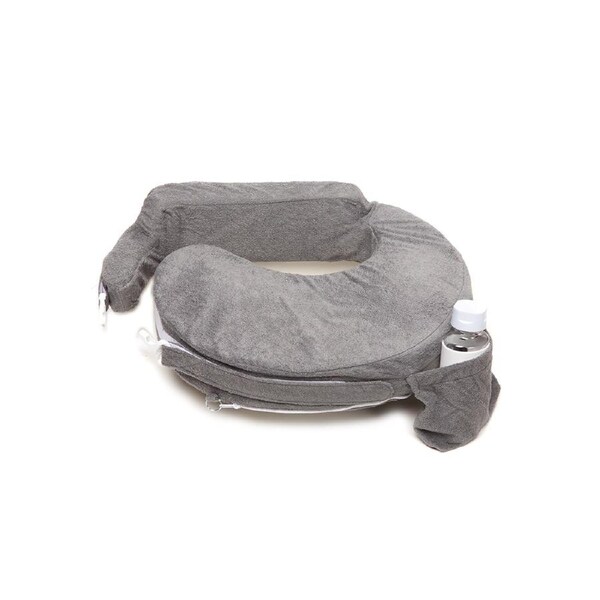 My Brest Friend Breastfeeding Pillow Deluxe - Evening Grey