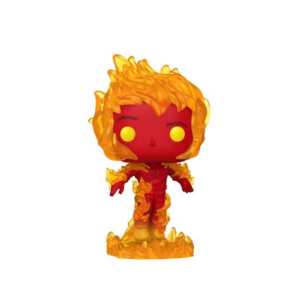 Funko The Fantastic Four 2025 First Steps Human Torch Pop! Vinyl Figure