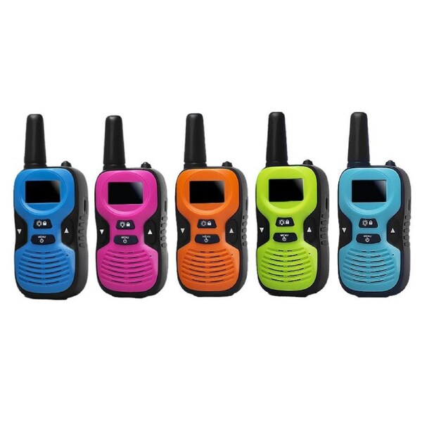 Beakey 5 Pcs Kids Walkie Talkies Long Range Camping Toys