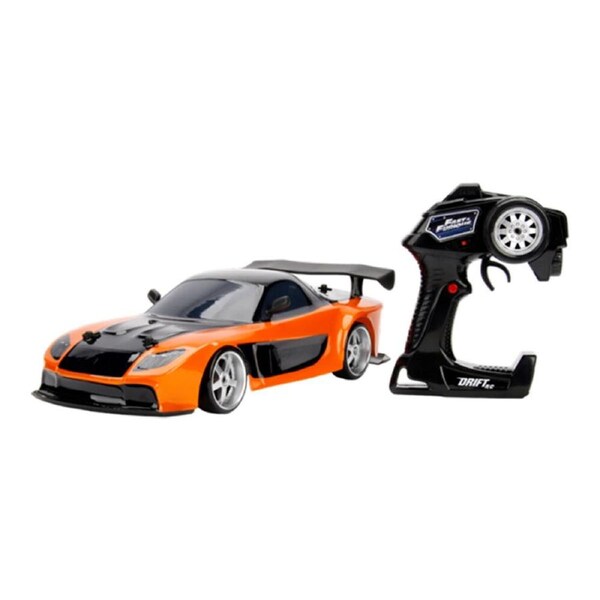 Jada 1:10 Scale Fast & Furious Han's 1993 Mazda RX-7 Veilside Remote Control Car