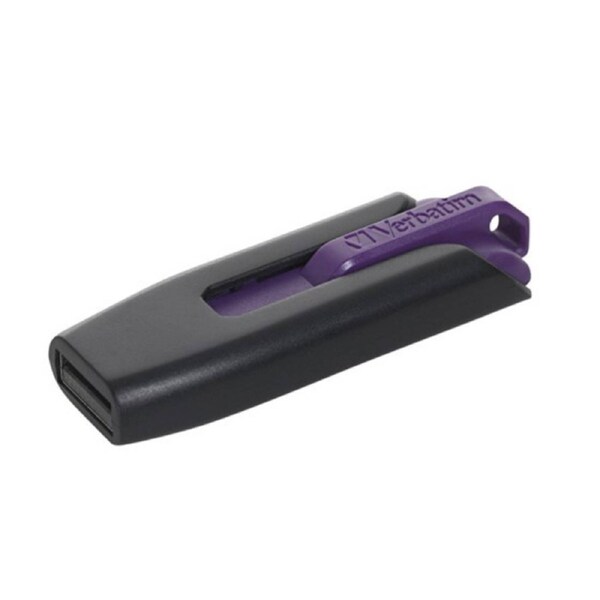 Verbatim 32GB V3 USB3.0 Purple Store'n'Go V3; Retractable USB Storage Drive