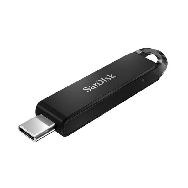 SanDisk Ultra USB Type-C Flash Drive, CZ460 256GB, USB Type C 3.1, Black