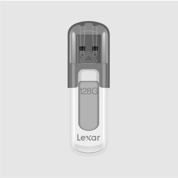 Lexar V100 128GB JumpDrive USB3.0 Flash Drivee, up to 100MB/s read allows you to quickly and easily store and transfer your favorite photos, videos
