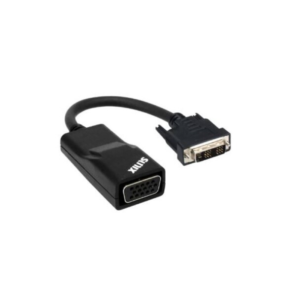 Sunix DVI-D to VGA Adapter; compliant with VESA VSIS version 1, Rev.2; Output