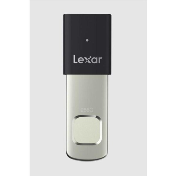 Lexar F35 PRO 256GB JumpDrive Fingerprint USB 3.2 Gen 1, up to 400MB/s read, 350MB/s write transfer content between your USB Type-CTM and Type-A devi
