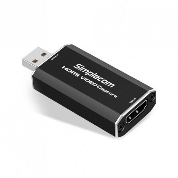 Simplecom DA315 HDMI to USB 2.0 Video Capture Card Full HD 1080p for Live