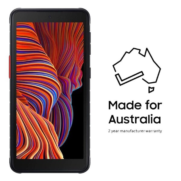 Samsung Galaxy XCover 5 Rugged Tough Phone (Dual Sim, 5.3'', 64GB/4GB, IP68) - Black Black