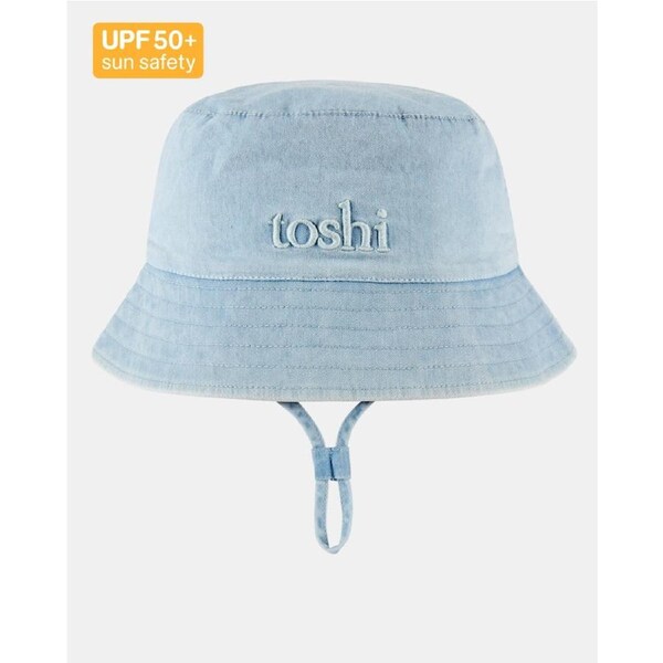 Toshi Bucket Hat Billy Denim - Large