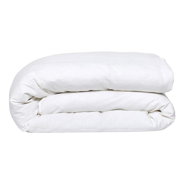 Ecology Dream Series Soft Bed Quilt Cover White Home Bedding Super King