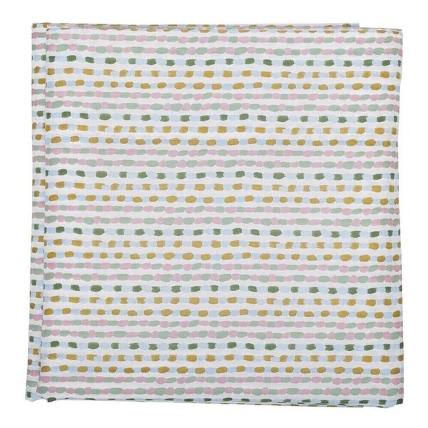 Ecology Casuarina Soft Flat Sheet Striped Home Bedding Cotton Super King