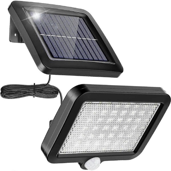 Solar Outdoor Light With 56 Led Motion Detectors, Waterproof Ip65 120 Solar Garden Light