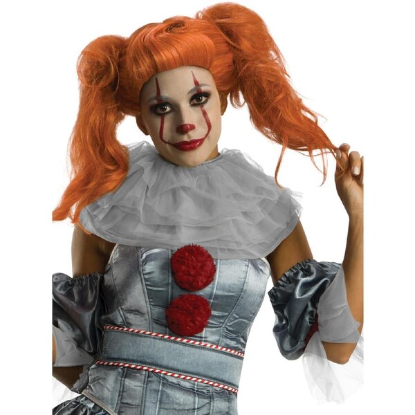 Pennywise IT Ch 2 Deluxe Women's Halloween Costume Party Horror Clown Adult M