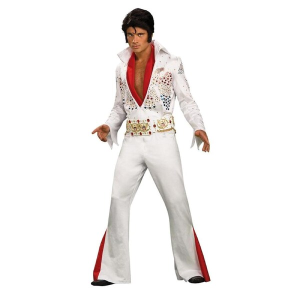 Elvis Collector's Edition Men's Costume Party Halloween Dress Up Outfit Adult L