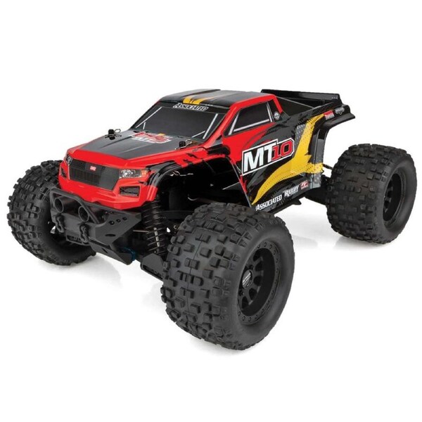 Team Associated MT10 V2 RED 1/10 Brushless RC Monter Truck 2.4Ghz