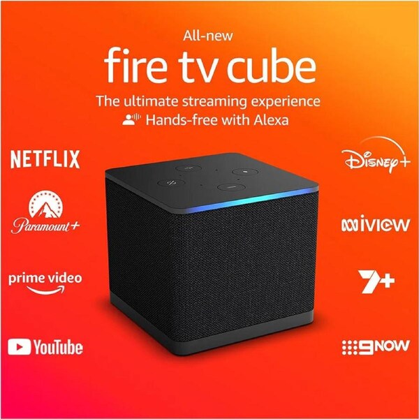 Amazon Fire TV Cube 4K (3rd Gen) - Black Black