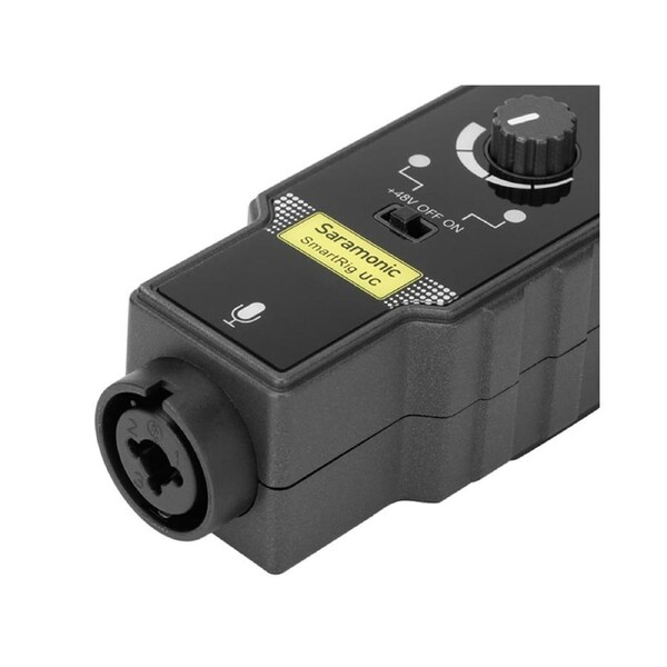 Saramonic SmartRig UC Audio Adapter for devices with USB Type-C output connector Black