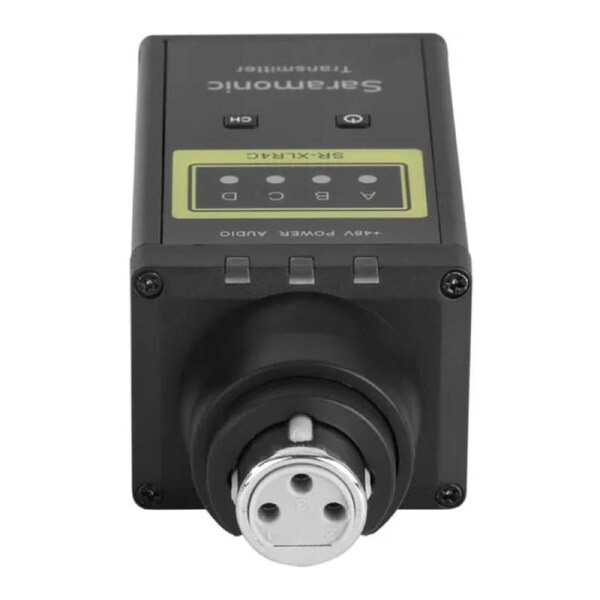 Saramonic SR-XLR4C Compact XLR Plug-on transmitter for SR-WM4C Black