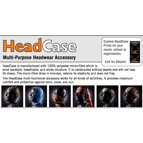 Winter Headcase - The Multi Function Head Cover Accessory with Fleece-164 - Bamboo