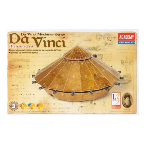 Academy - Da Vinci Armored Car Model Kit [18136]