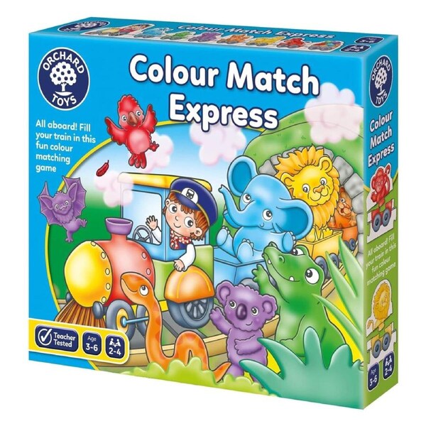 Orchard Toys - Colour Match Express Colour Game for Toddlers