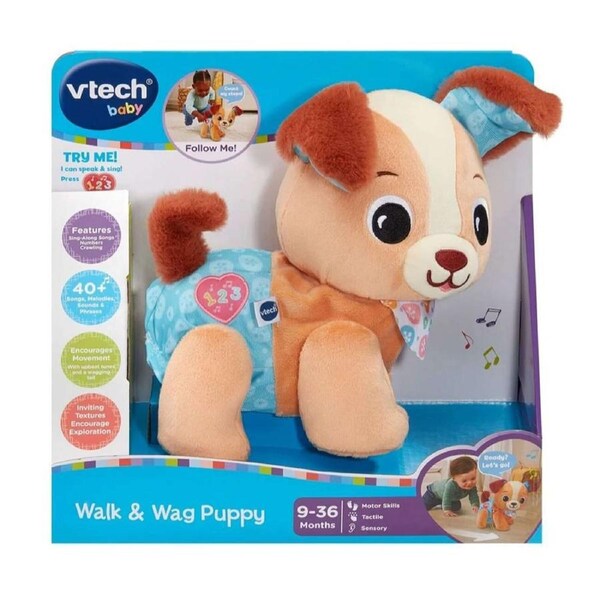Vtech Baby - Walk and Wag Puppy