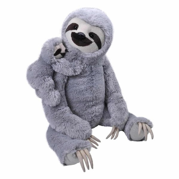 Wild Republic - Mom & Baby Sloth Plush 30cm