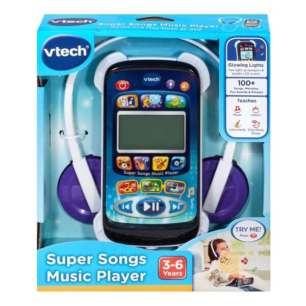 VTech - Super Songs Music Player - Interactive Learning Toy